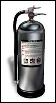 fire extinguisher air-pressurized water
